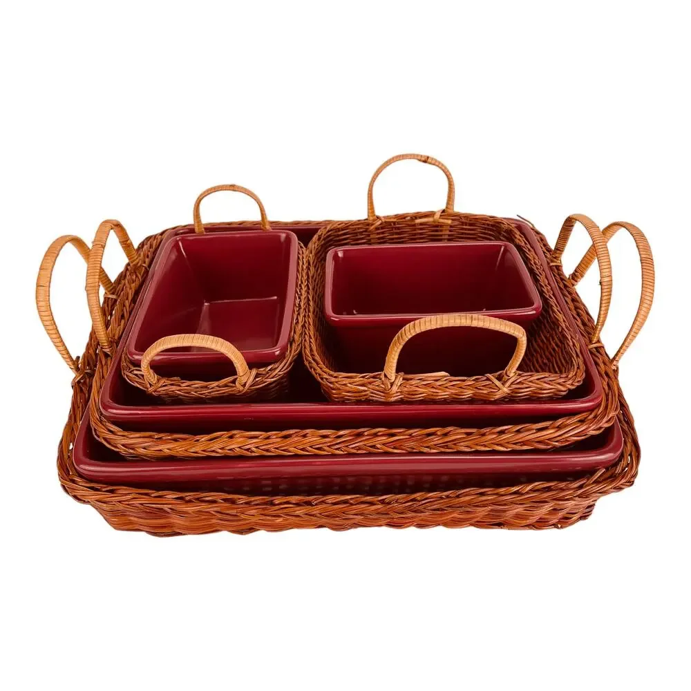 Vintage Temp-Tations presentable Ovenware by Tara-Casserole Set